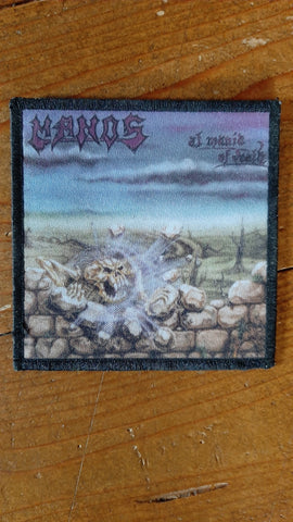 Manos - At mania of death - Patch/Aufnäher