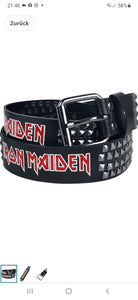 Iron Maiden - Logo - Gürtel