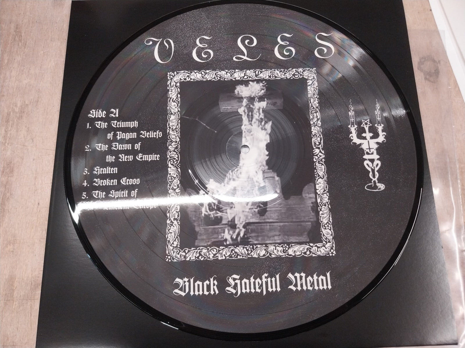 Veles - Black Hateful Metal Metal - Picture LP