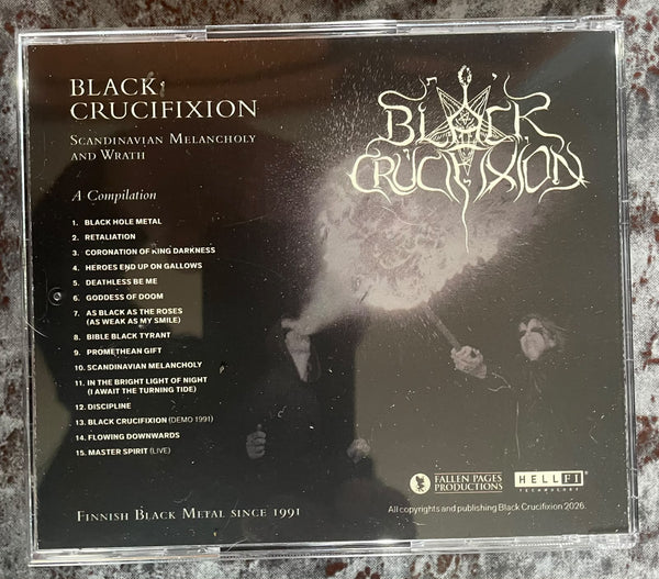 Black Crucifixion - Scandinavian Melancholy and Wrath - Compilation CD