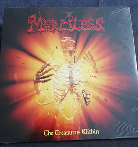 Merciless - The treasures within - LP (yellow)