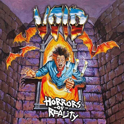 Void - Horrors Of Reality - LP (Orange Vinyl w/ Purple & White Splatters)