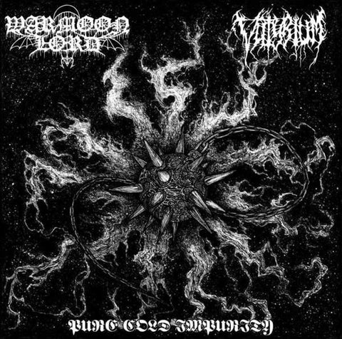 Warmoon Lord / Vultyrium - Pure Cold Impurity - Split LP (silver)