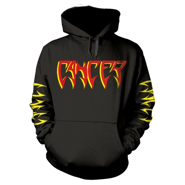 Cancer - To the gory end - zip  Hooded Sweatshirt