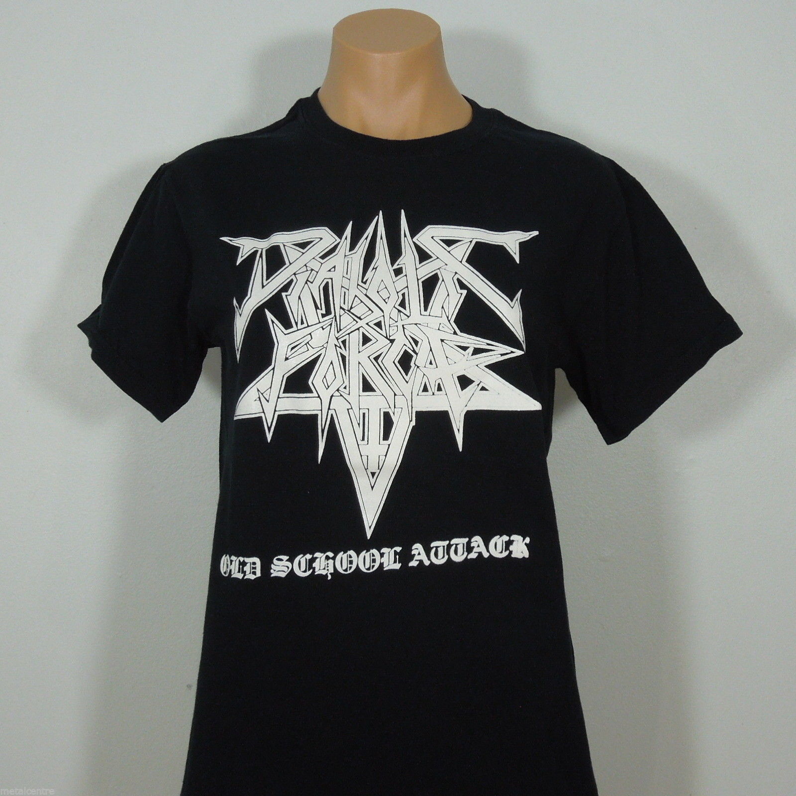 Diabolic Force - Old School Attack - T-Shirt (TS in white)