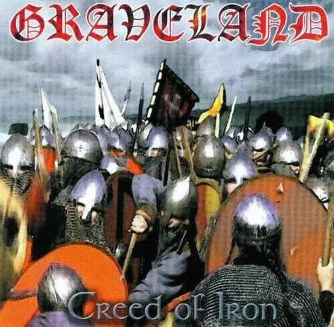 Graveland - Creed Of Iron - / - Raiders Of Revenge - Promo 2xLP (mistake on Side D)