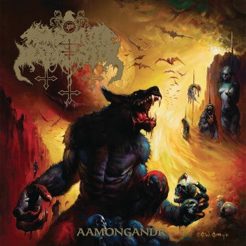 Satanic Warmaster - Aamongandr - LP (Cloudy, Orange Clear)