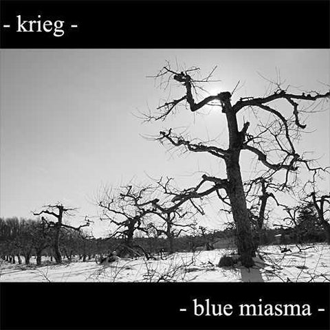 Krieg - Blue Miasma - LP+ EP (limited to 588 black vinyl)