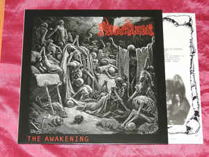 Merciless - The Awakening - LP (red galaxy)