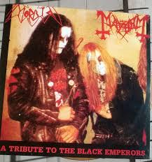 Morbid / Mayhem ‎- A Tribute To The Black Emperors - Split LP