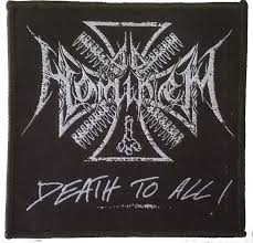 Ad Hominem  Logo+Death To All  Patch